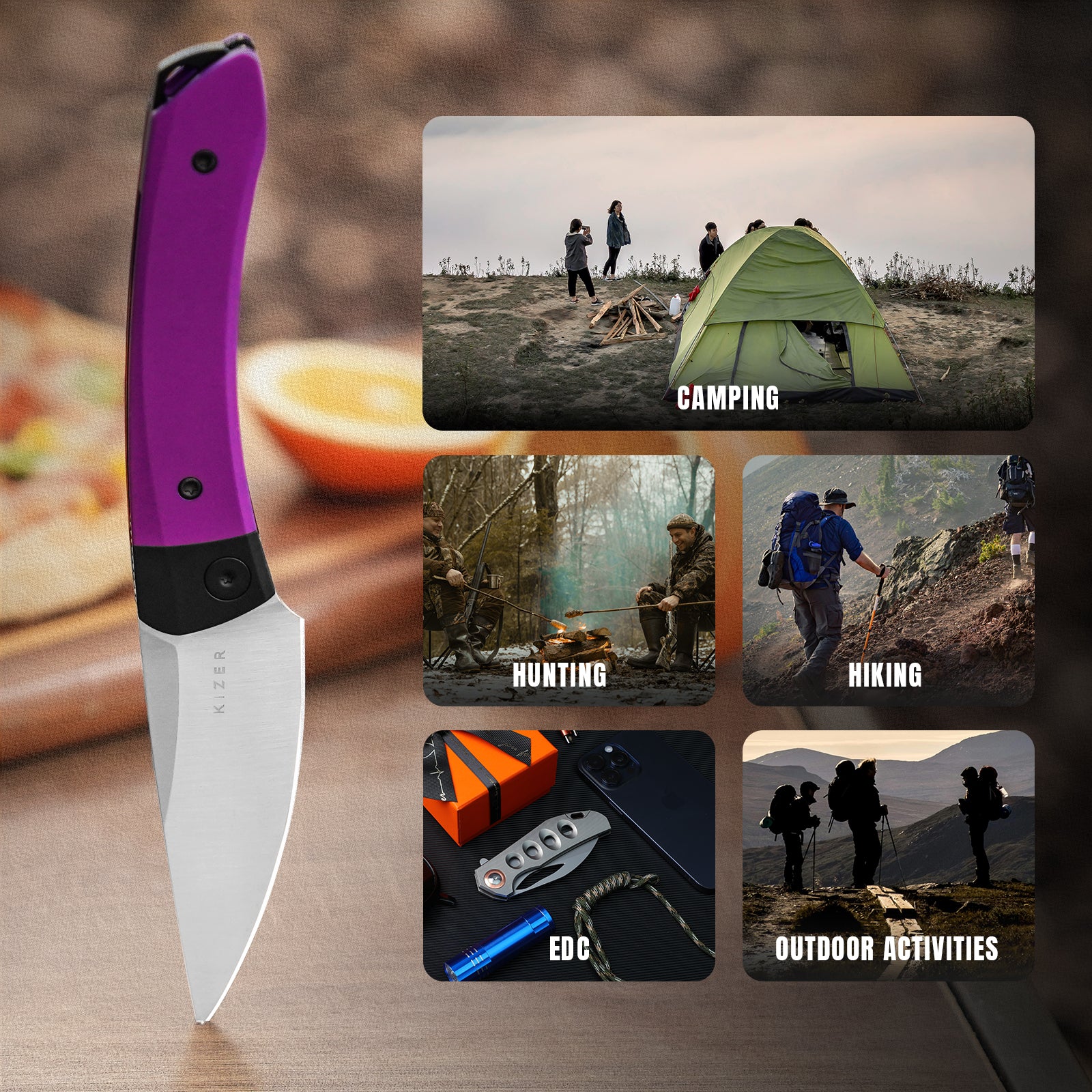 Mini Momo | 154CM | Aluminum | KizerV™ 3663M3