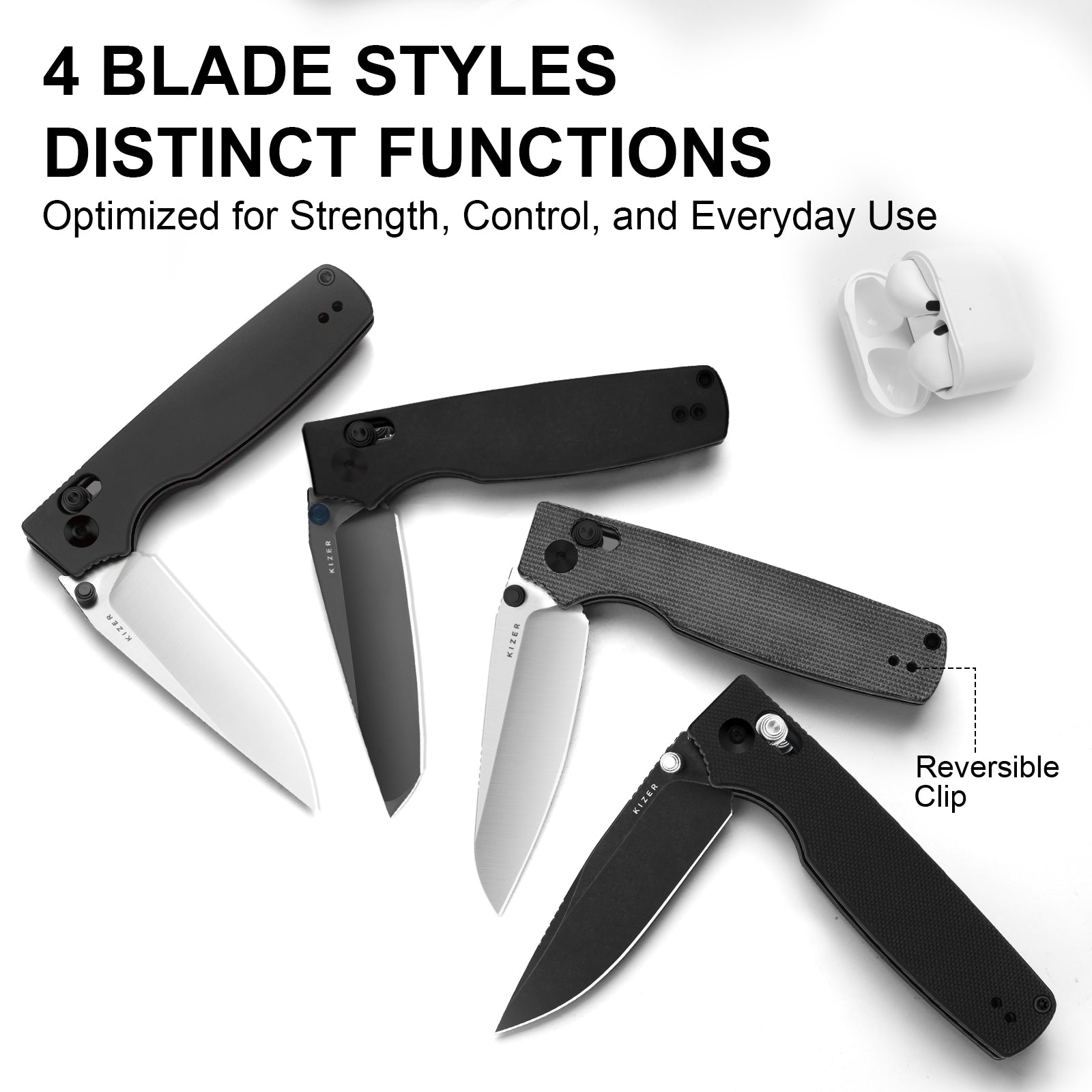 Original 2 - 3.2 inch S45VN Titanium Ki3605.2TA1-Kizer