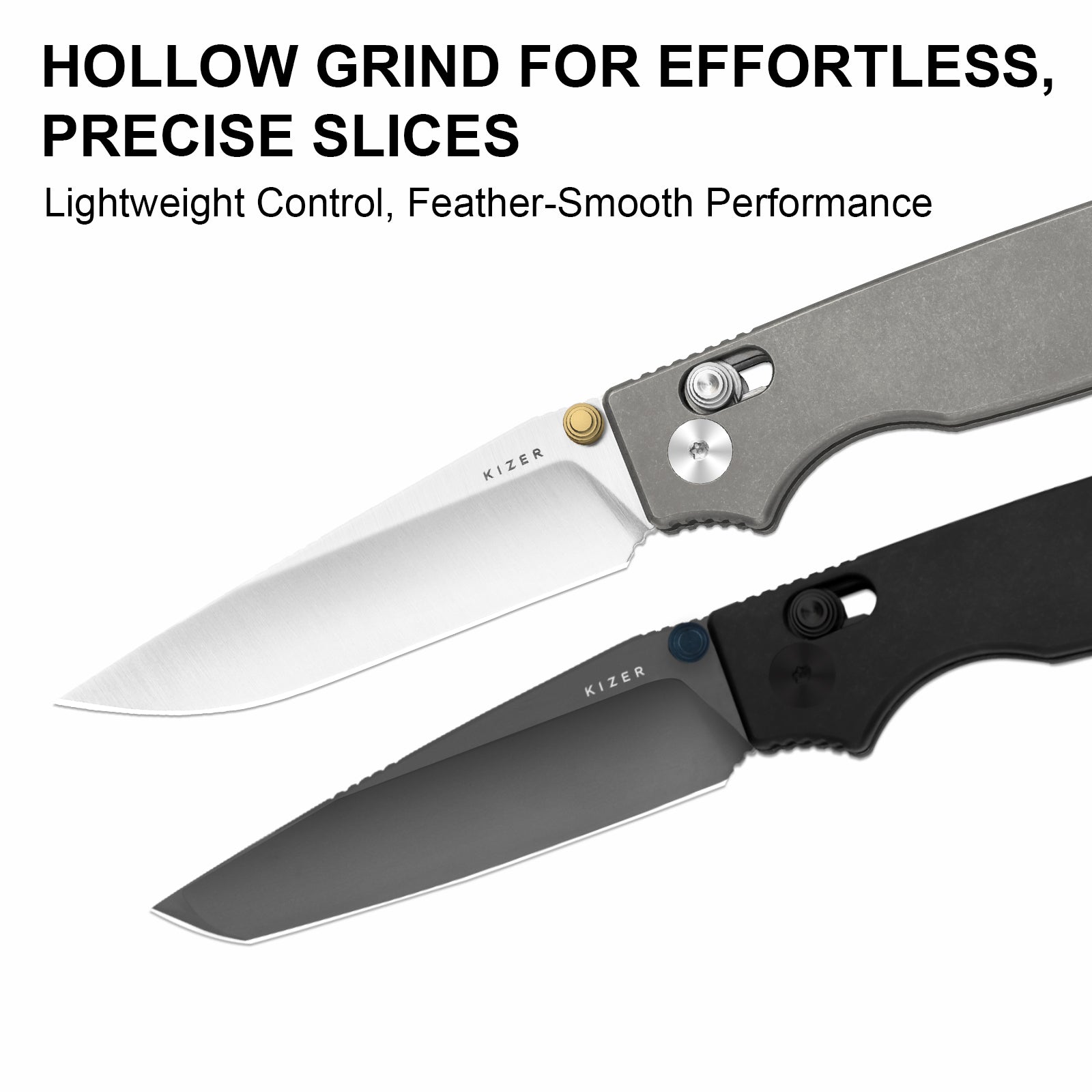 Original 2 - 3.2 inch S45VN Titanium Ki3605.2TA1-Kizer