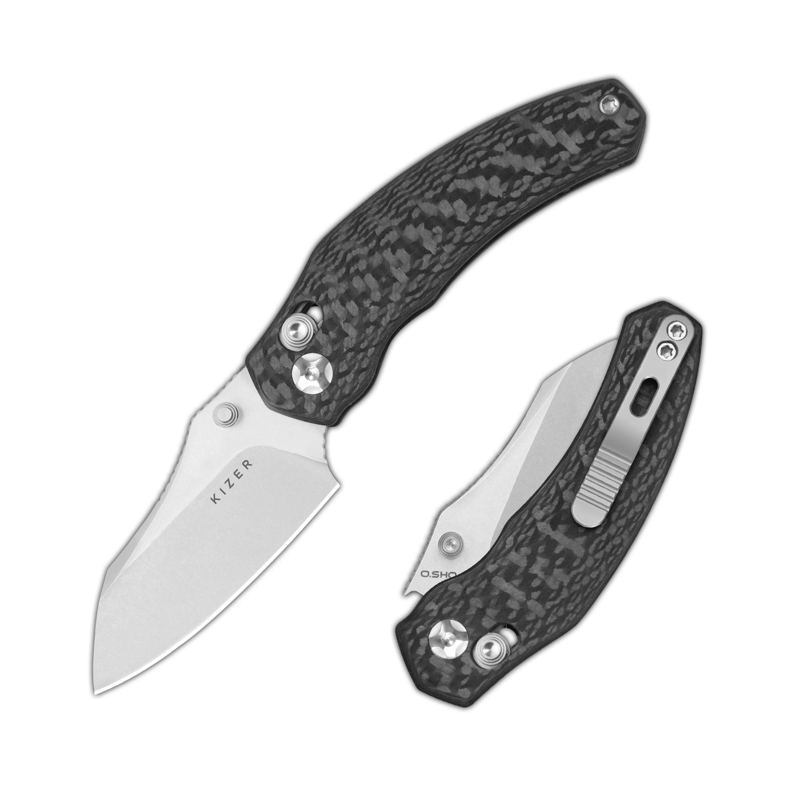 Mini Bulldog | S45VN | Carbon Fiber | Ki3672SA3