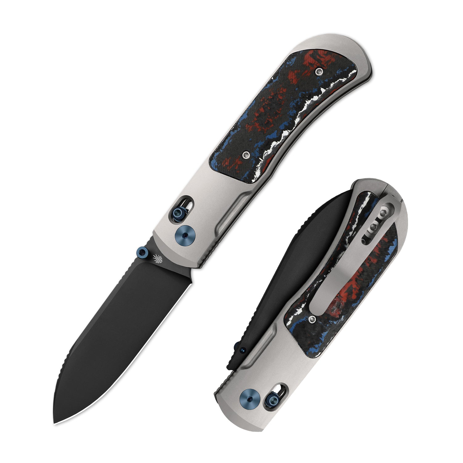 Tycho | M390 | Titanium & Fat Carbon | Ki4761A2