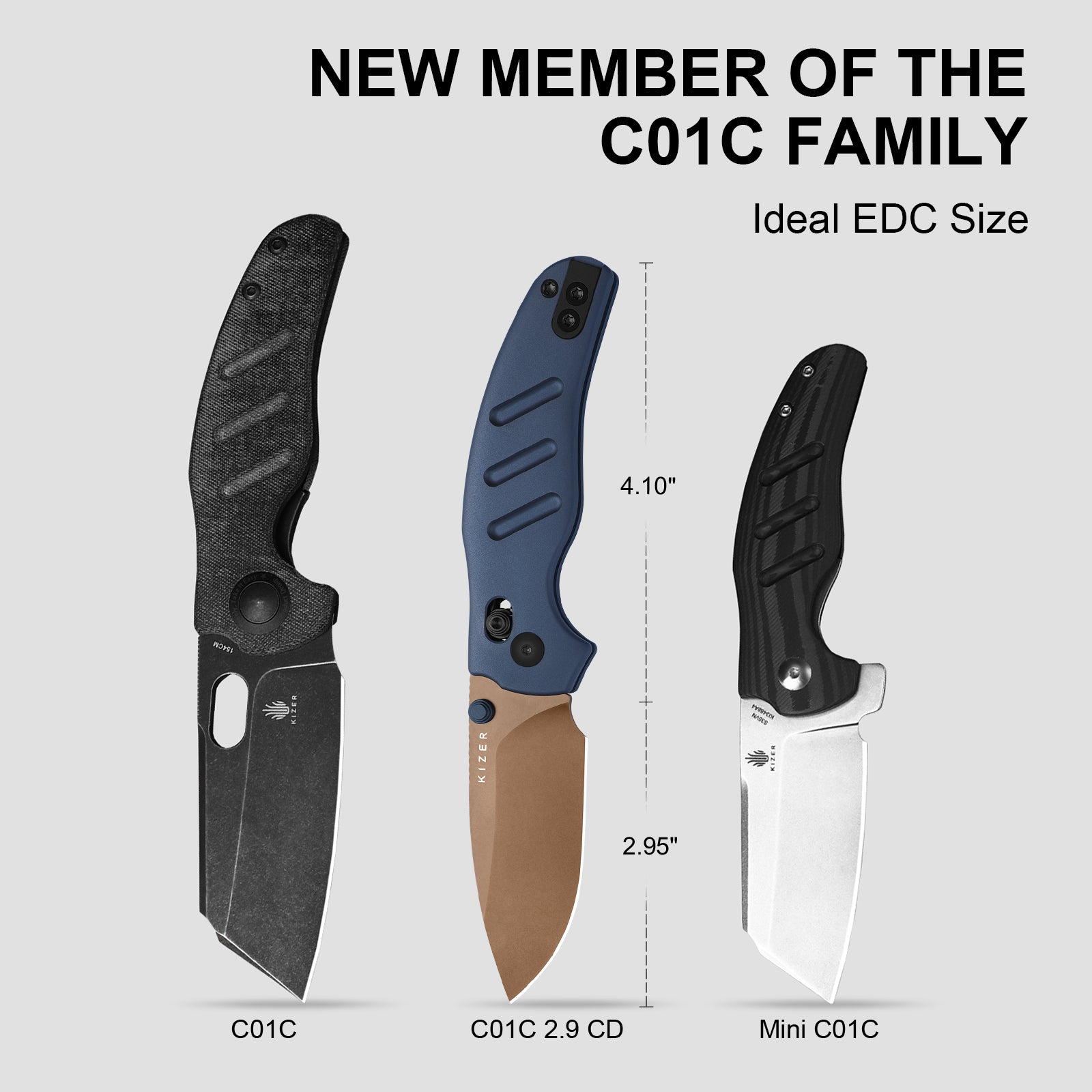 C01C 2.9 CD 2.95 inch ELMAX Aluminum Ki3488.29CDA1-Kizer