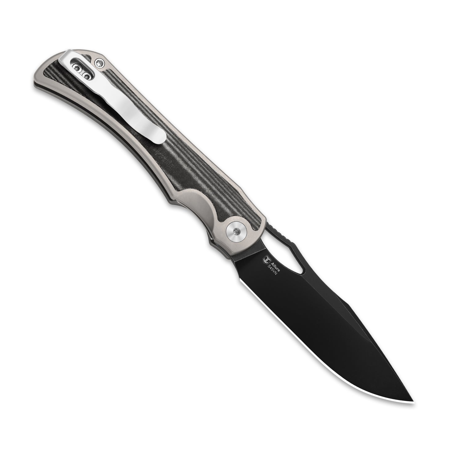 Allure | Balanced Form | S45VN | Titanium & Norplex UltreX™ Micarta  | KizerB™ 4763LDA2