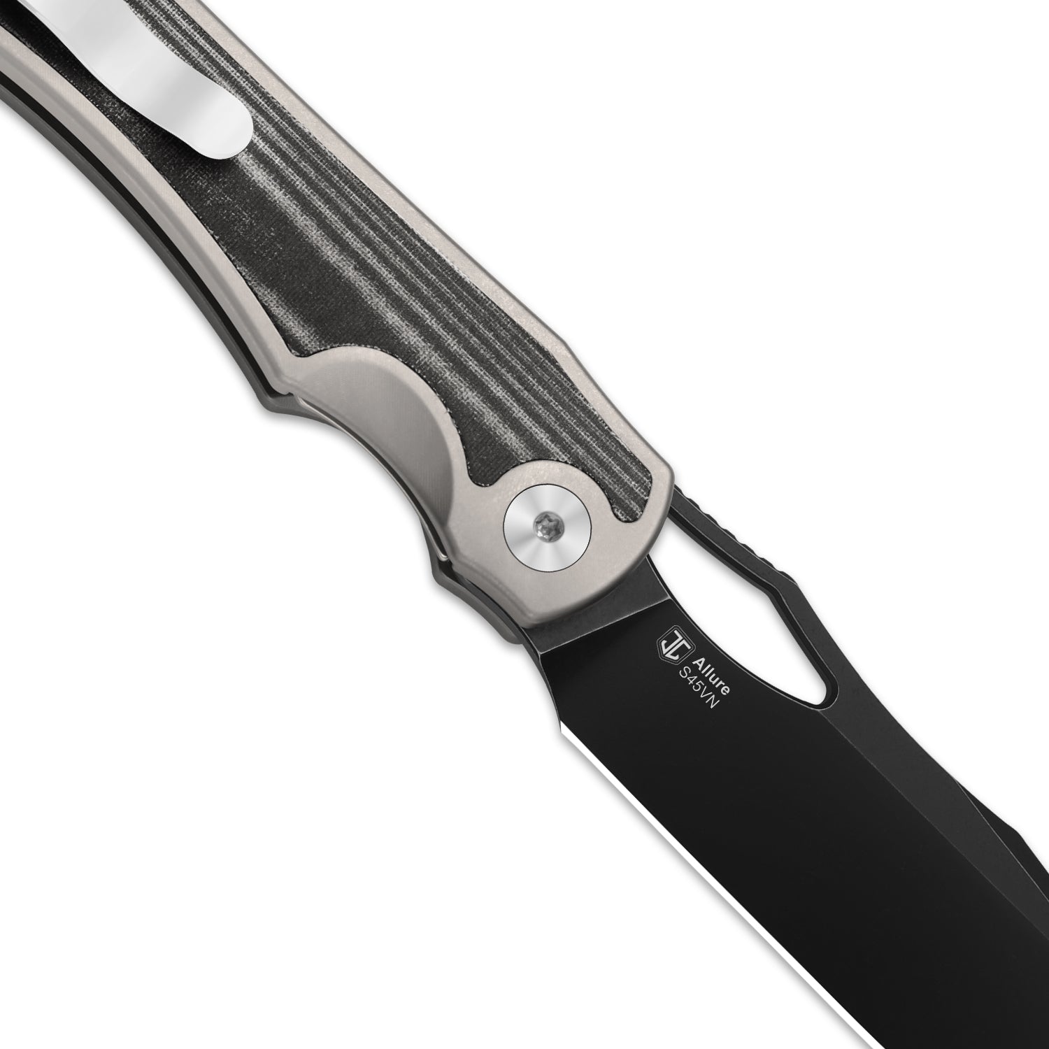 Allure | Balanced Form | S45VN | Titanium & Norplex UltreX™ Micarta  | KizerB™ 4763LDA2