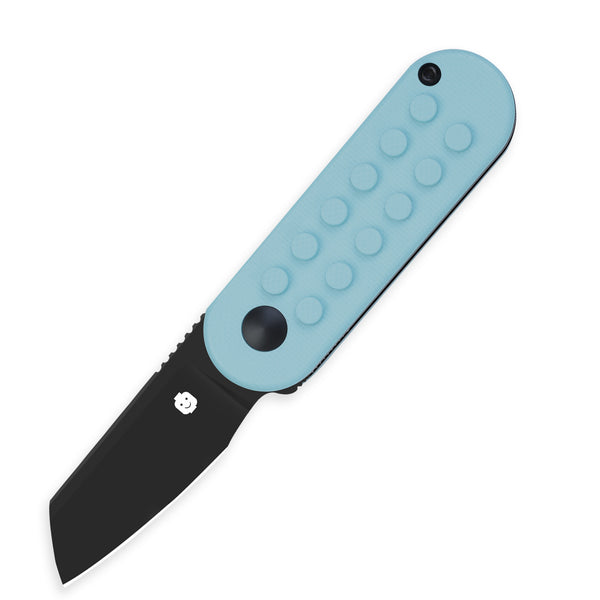 Mini Bay | 14C28N | Blue Brick G10 Handle | V2583A2