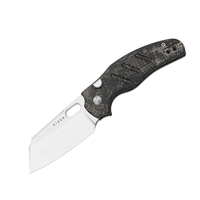 Sheepdog® C01C 2.9 BS | Current Micarta (Black Burlap) | Kizer Button