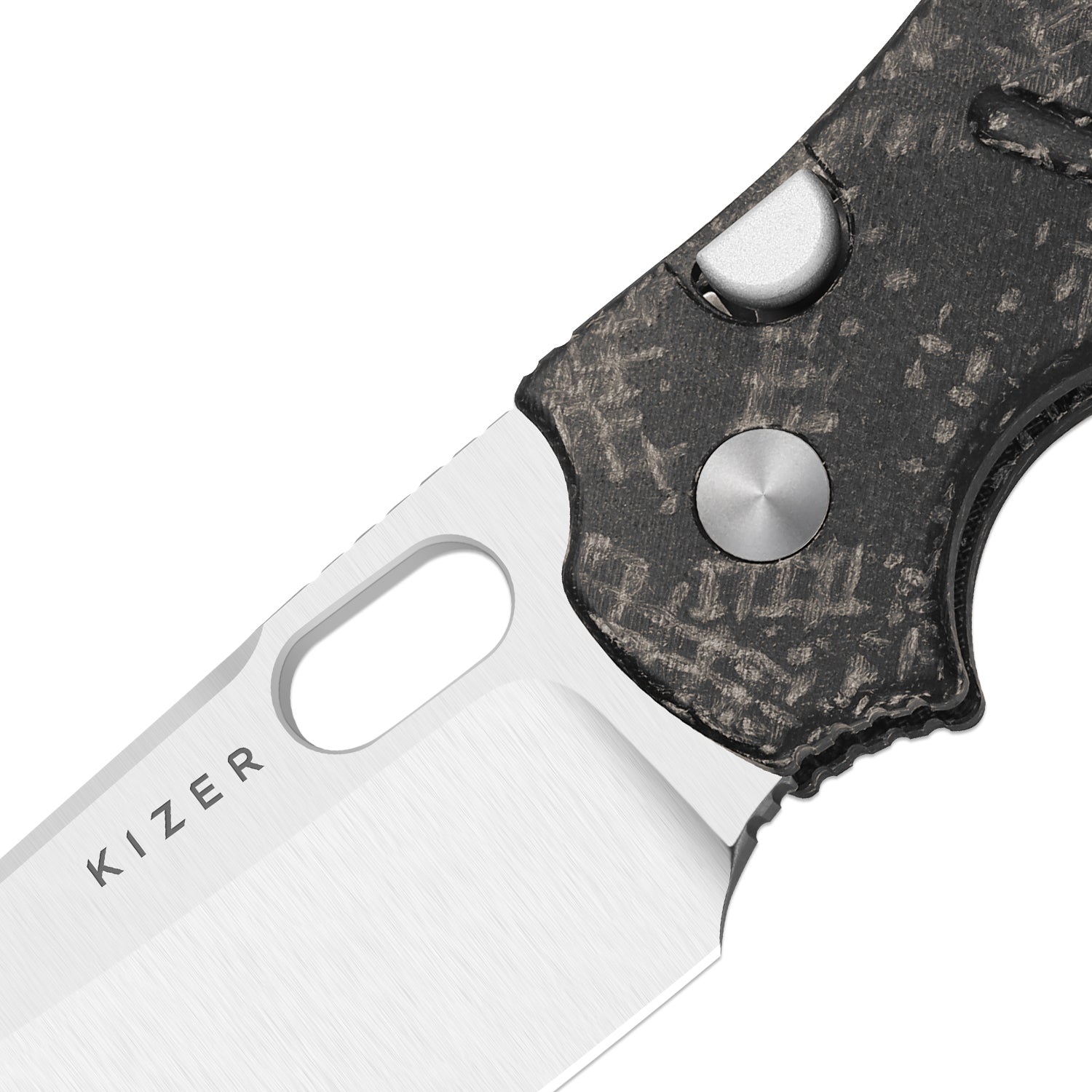 Sheepdog® C01C 2.9 BS | Current Micarta (Black Burlap) | Kizer Button