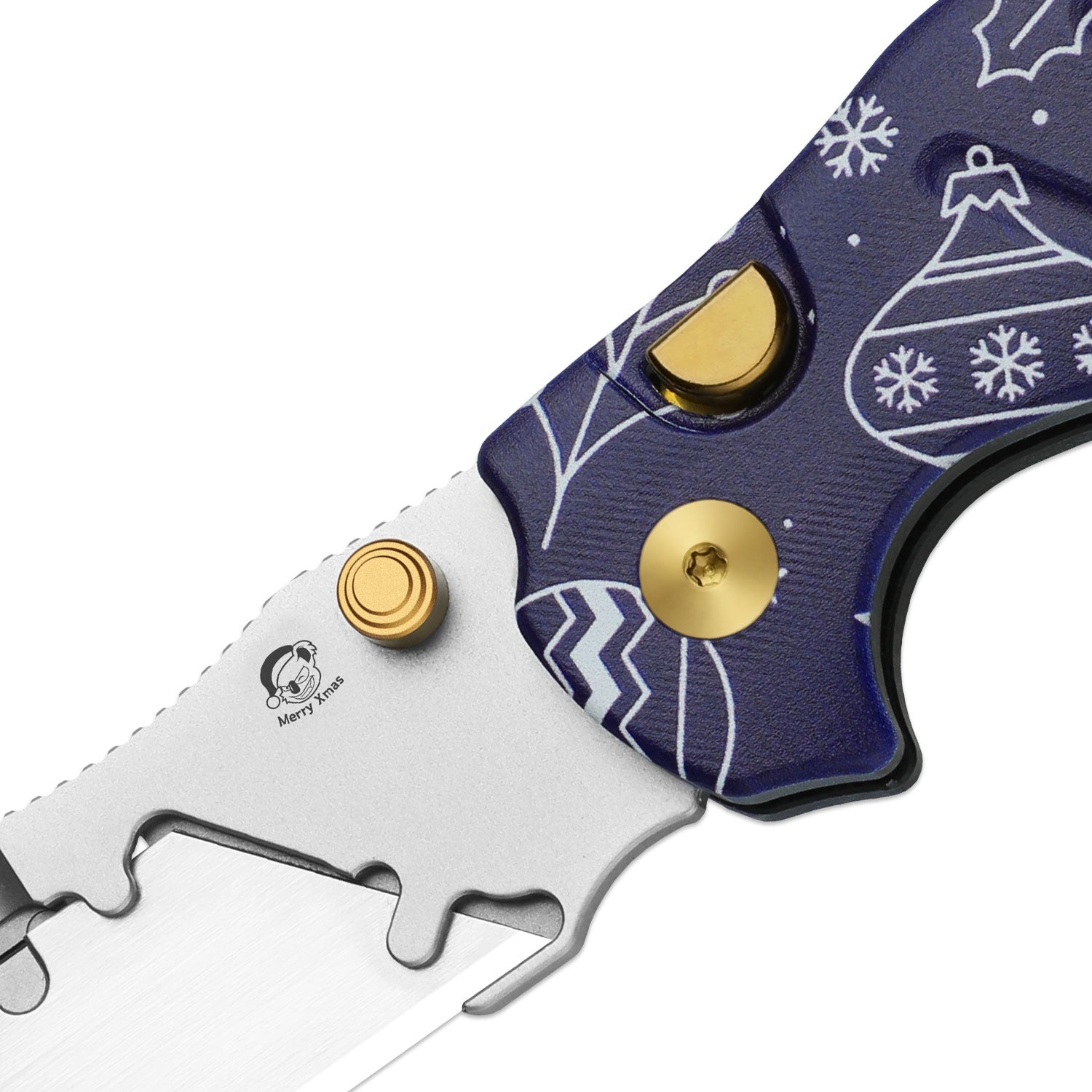 Merry Christmas | Sheepdog® C01C 2.9 | Kizer Button Liner Lock™ | Utility Knives | KizerV™ 3488.29JMC2 | Limited