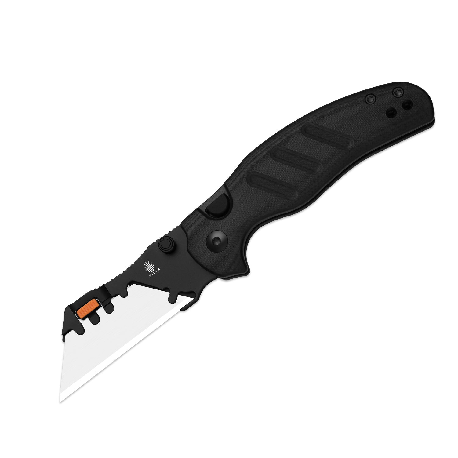 Sheepdog® Utility Knives | Kizer Button Liner Lock™ | C01C Uti 2 | 5Cr15MoV | KizerV™ 3488.29JNA3