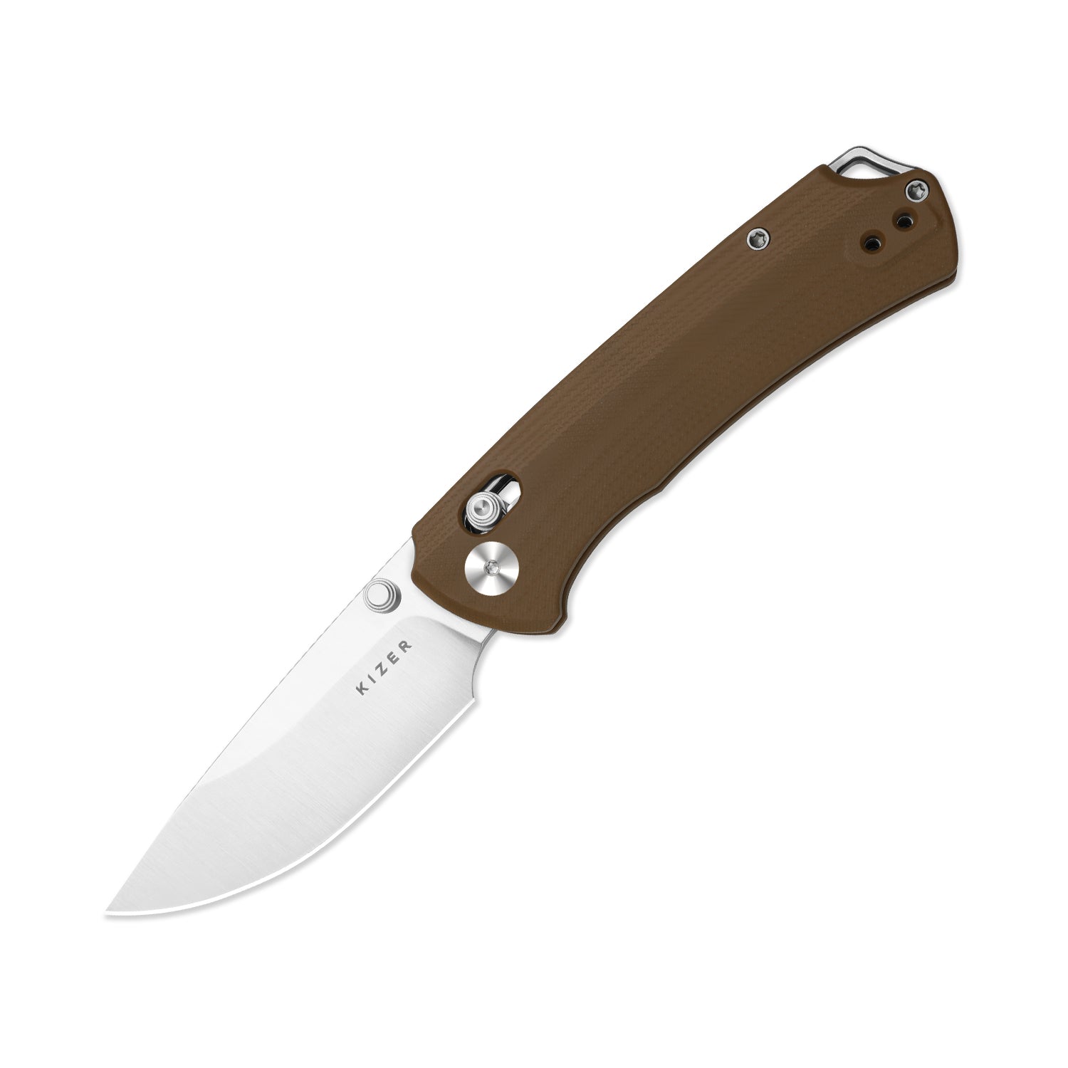 T1 CD | Kizer Clutch Lock™ | Drop Point Blade | Nitro-V | G10 | KizerV™ 3490.2CA2