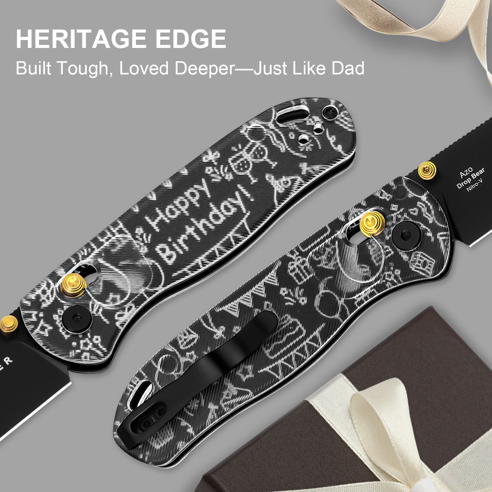 Drop Bear® | Kizer Clutch Lock™ | Nitro-V | Acrylic | KizerV™ 3619A13