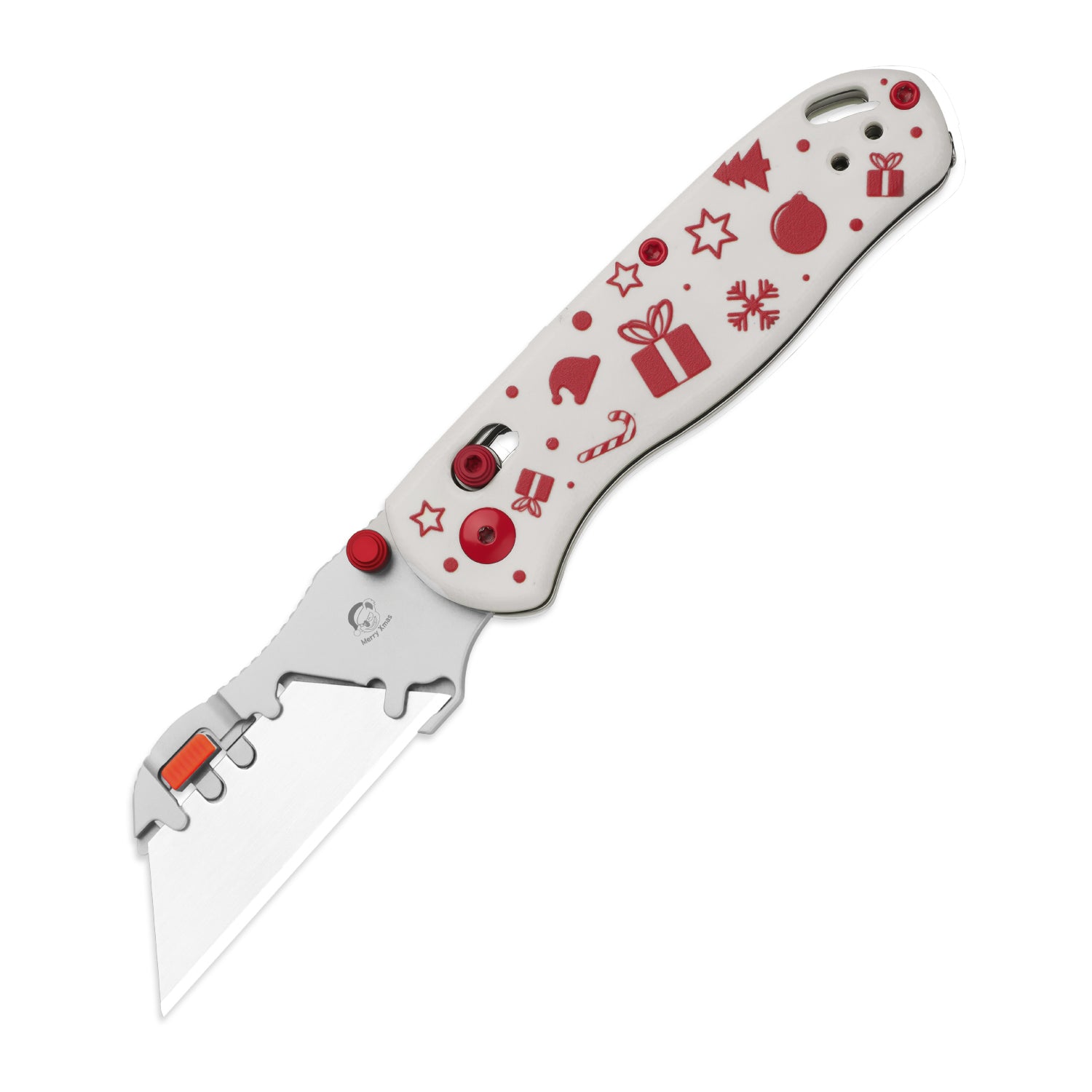 Christmas | Uti BEAR 2 | 5CR15MOV | G10 | Dropbear® Utility Knives | V3619JMC2 | Limited