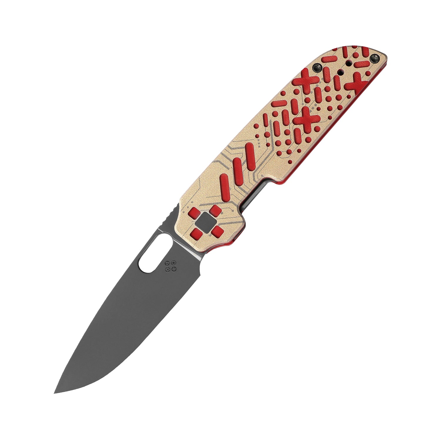 Varatas | Nitro-V | Red&White G10 Handle | V3637A3