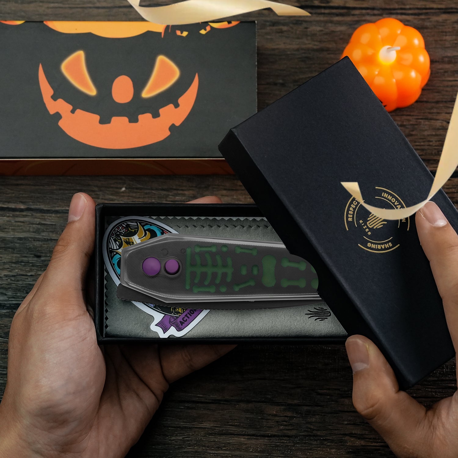 Halloween 3.21 Inch Tomb Nitro-V Acrylic V3692HW1 Limited-Kizer