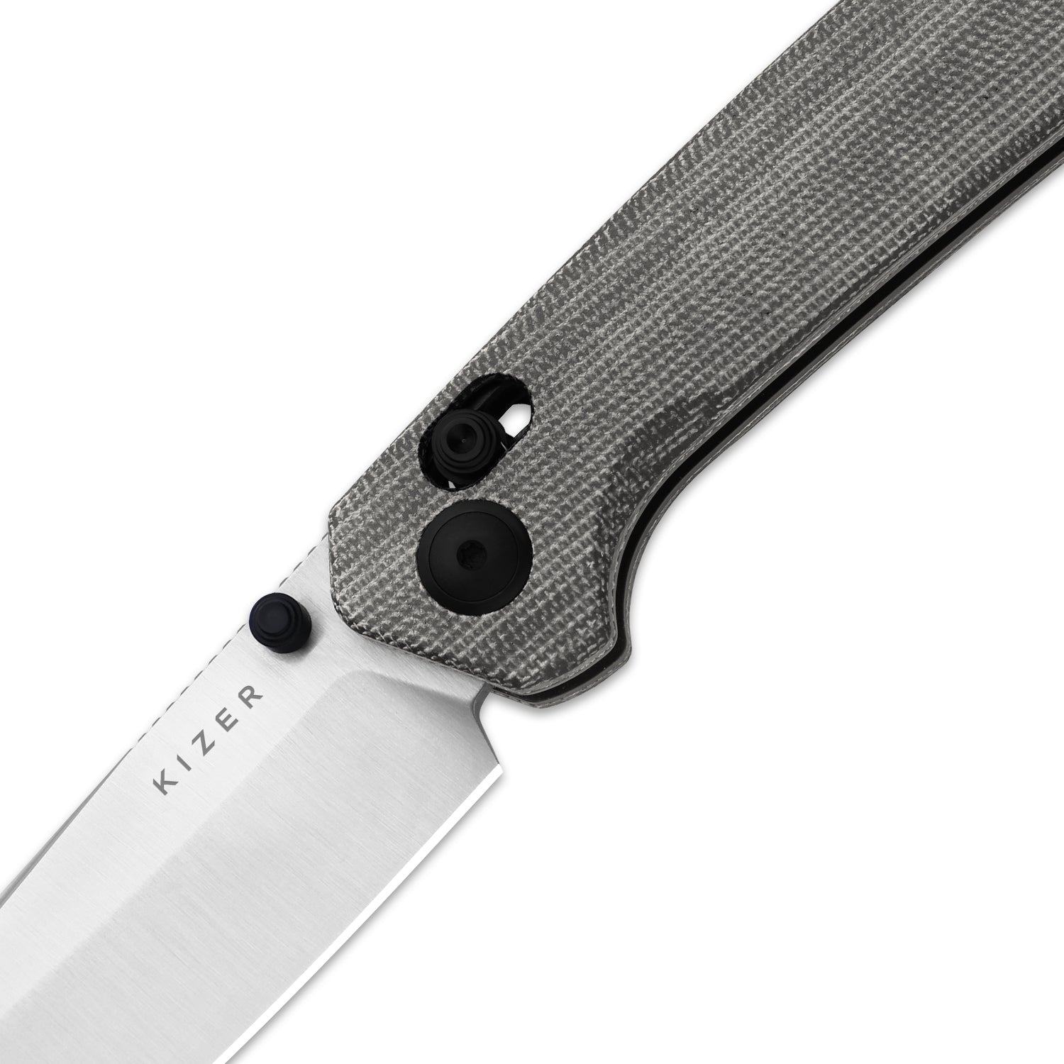 Madrac | Kizer Clutch Lock™ | Norplex UltreX™ Micarta | Nitro-V | KizerV™ 3693A3