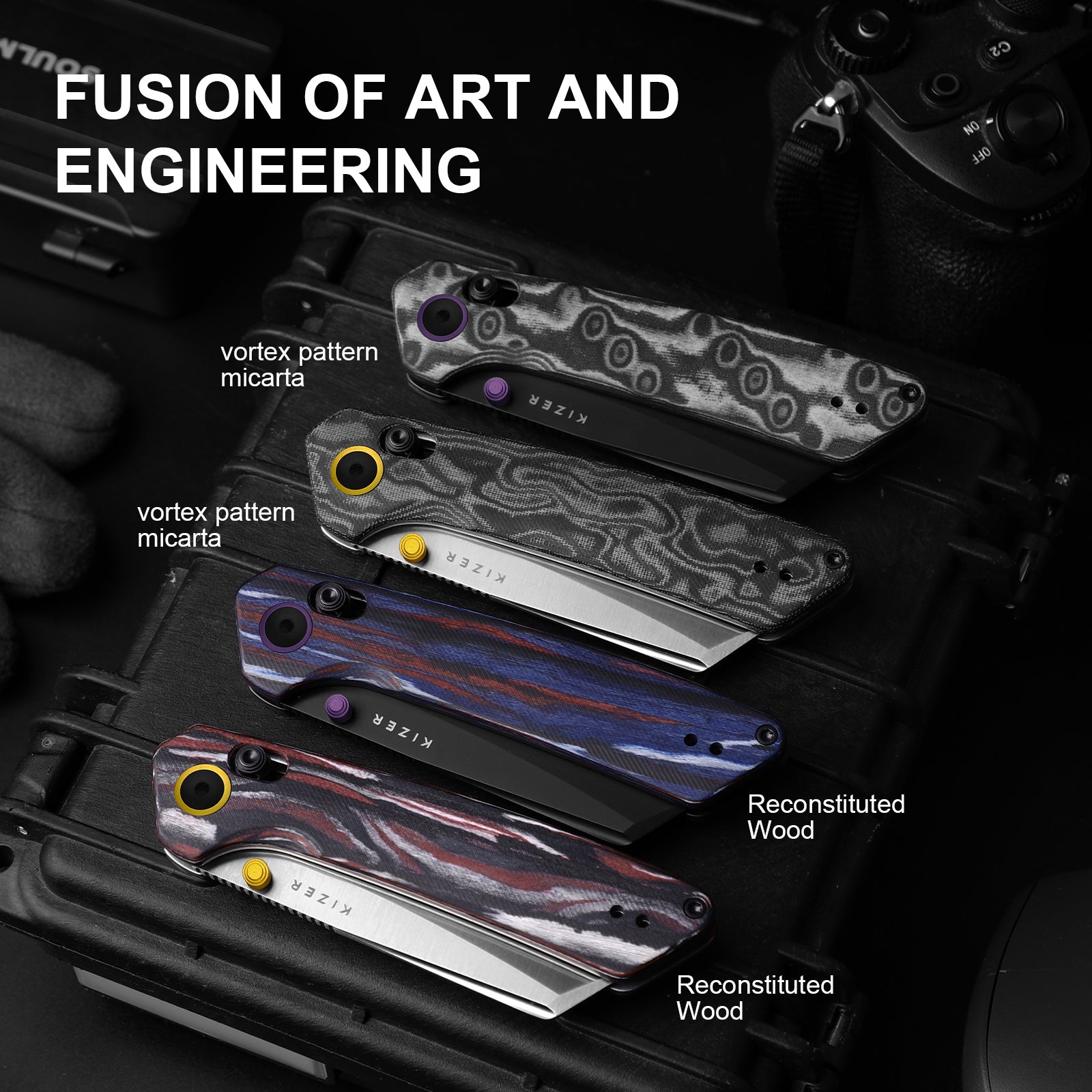 Madrac 3.06 inch Nitro-V Reconstituted Wood V3693PR3-Kizer