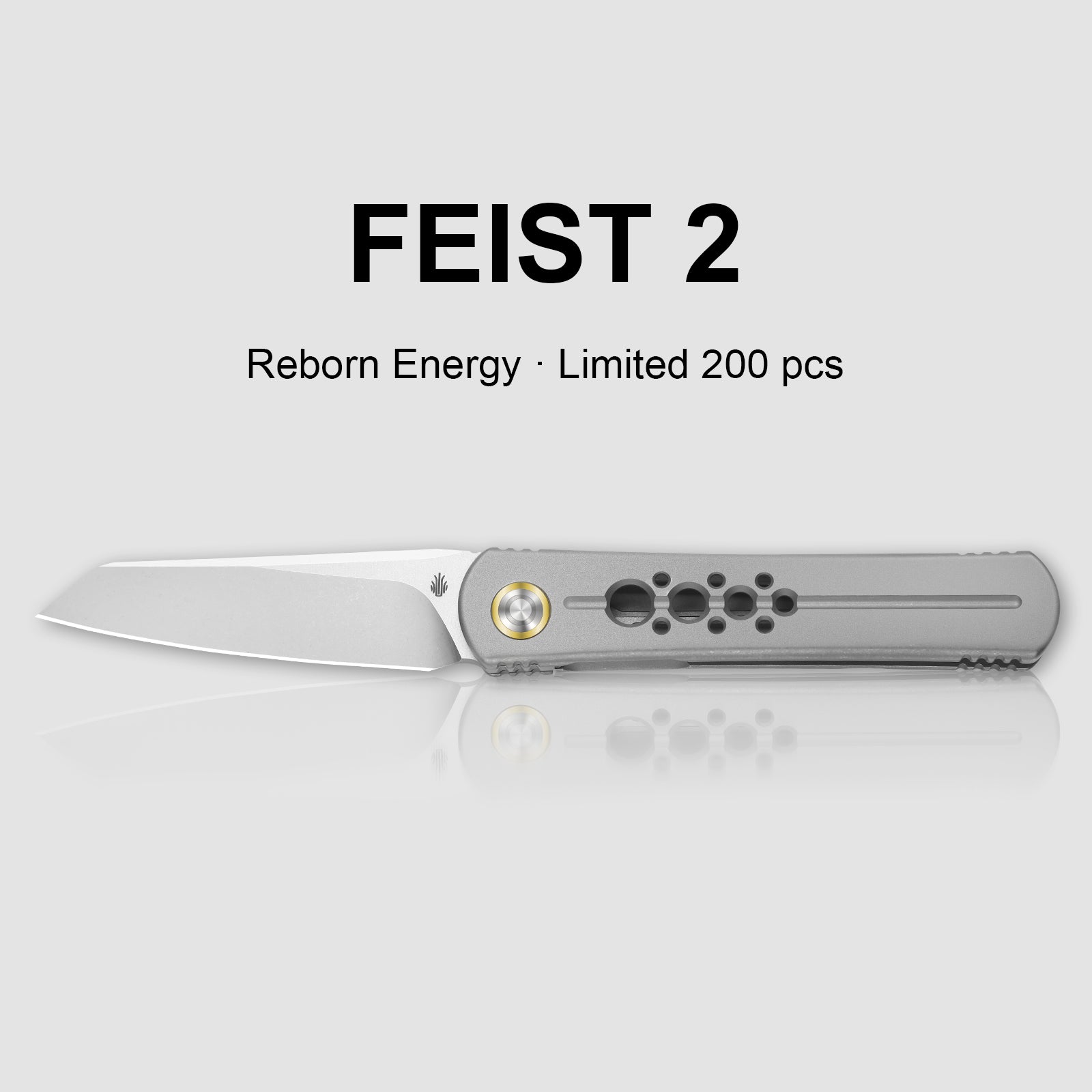 Feist 2 X Series 2.8 inch M390 Titanium ZX-3499.2A1-Kizer