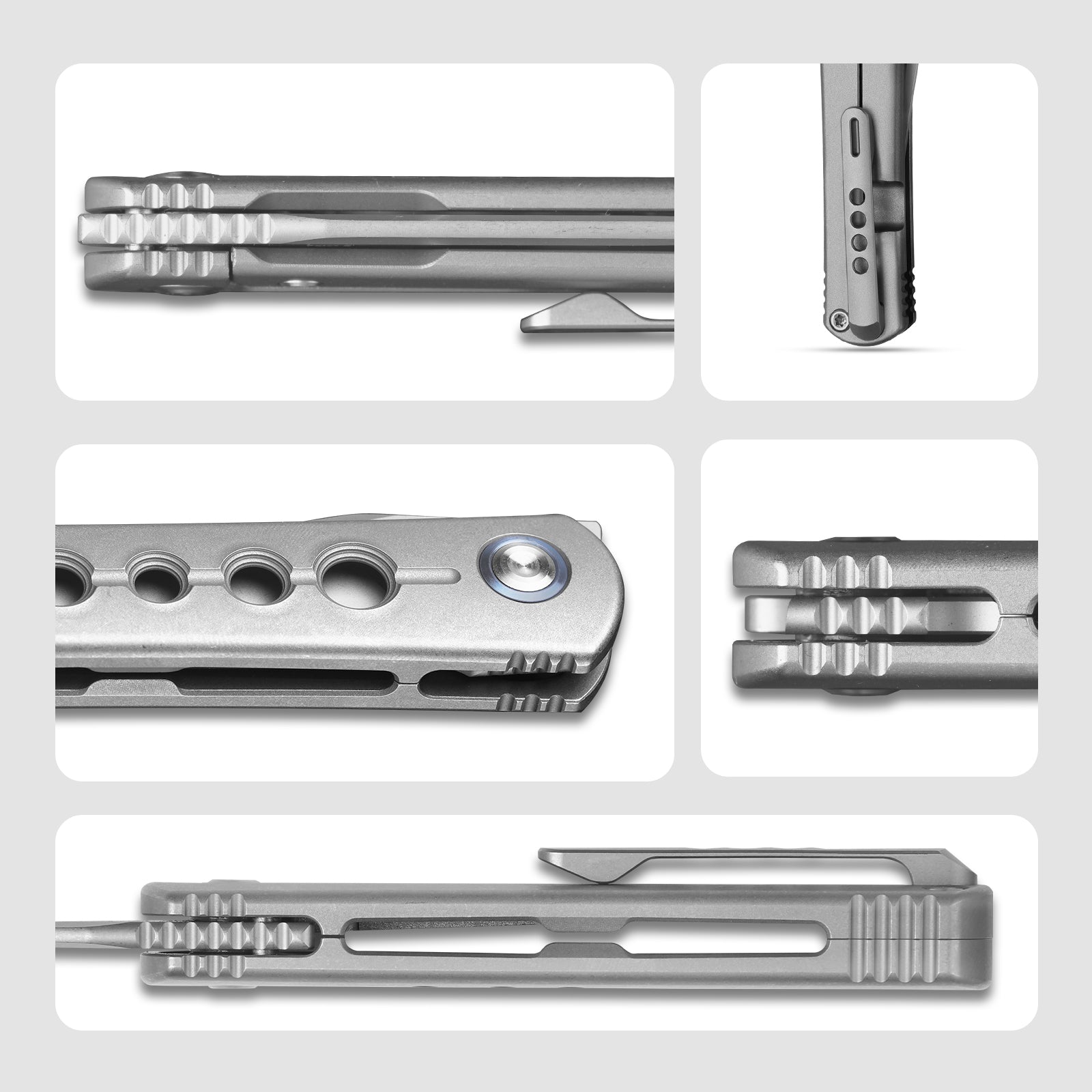 Feist 2 X Series 2.8 inch M390 Titanium ZX-3499.2A2-Kizer