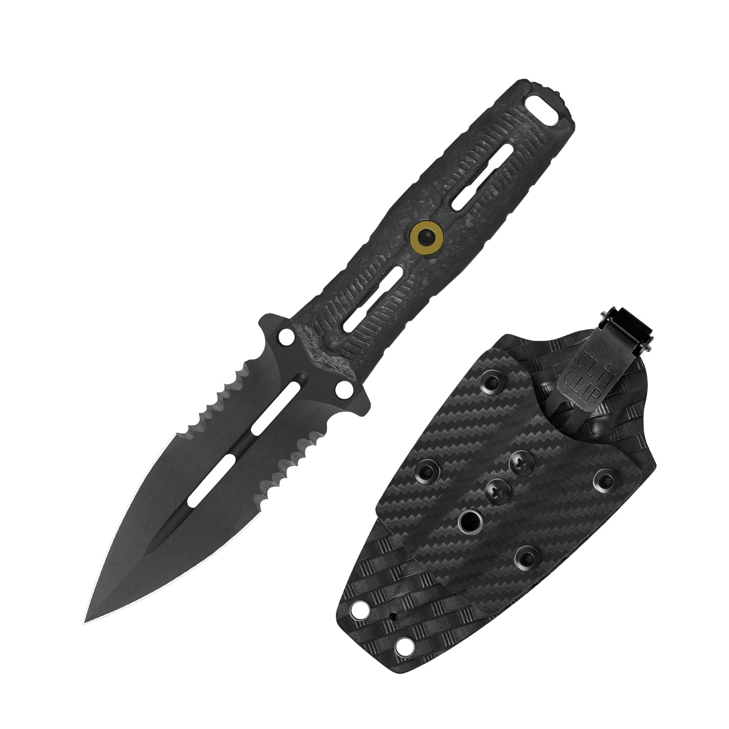 NORCROSS | M390 | Carbon Fiber | ZX-FB01A1 - Double Edged | KIZERX®