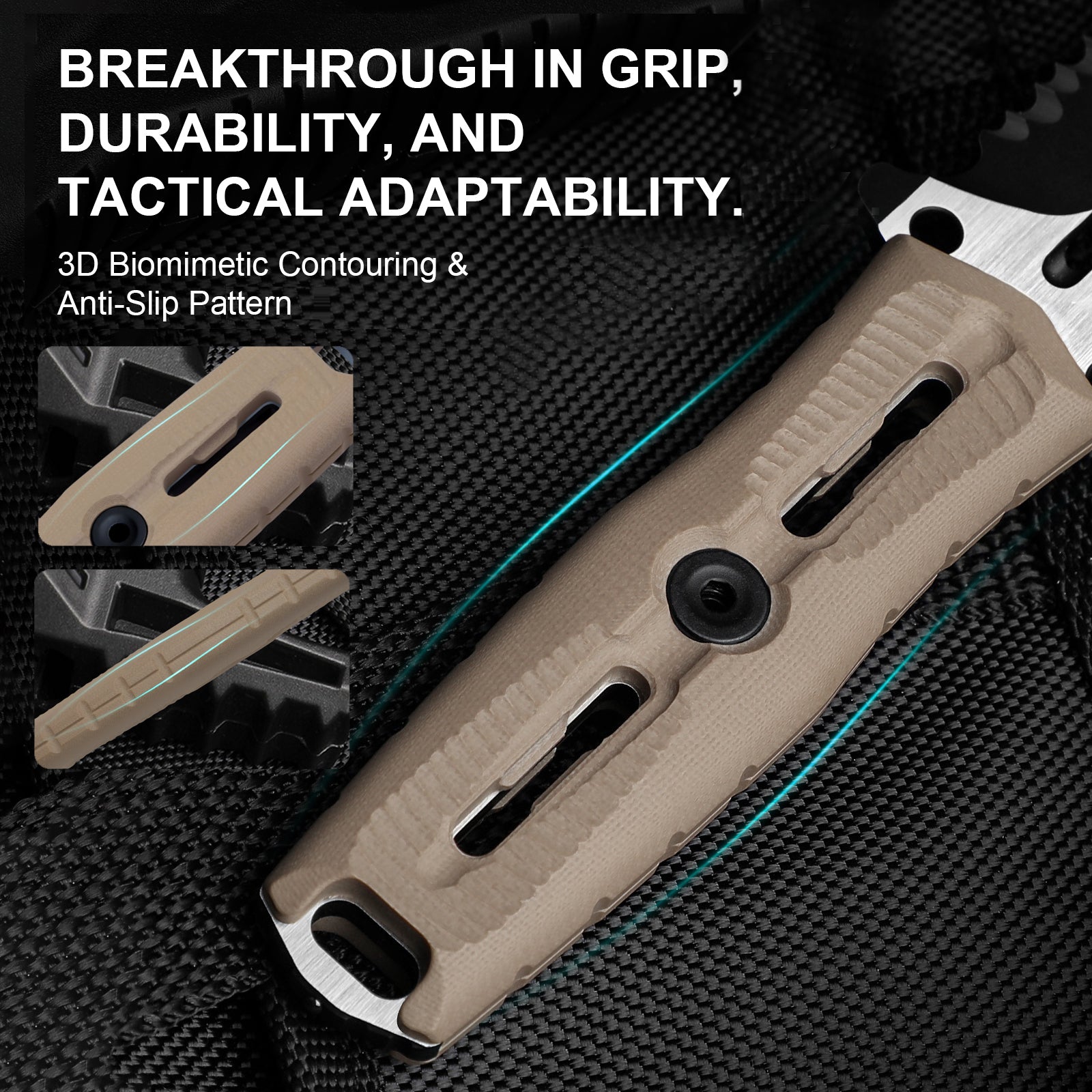 NORCROSS 4.09 inch Nitro-V G10 ZX-FB01A3-Kizer