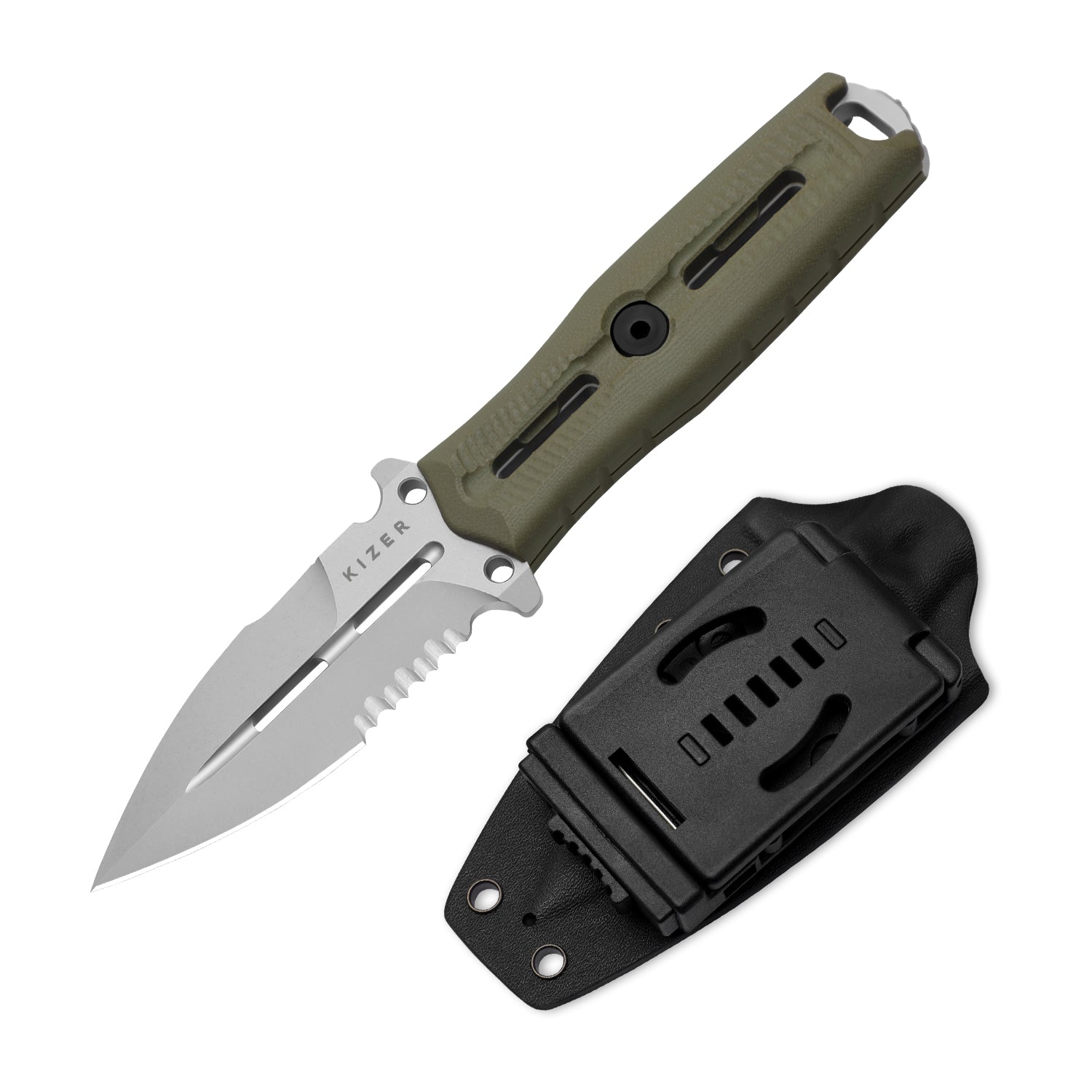 NORCROSS | Nitro-V | G10 | ZX-FB01A4 - Single Edged | KIZERX®