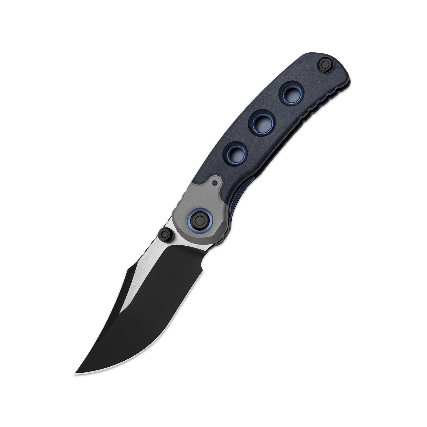 PIONEER 3.2 inch S35VN Blue Canyon & Titanium ZX-FK03A2-Kizer