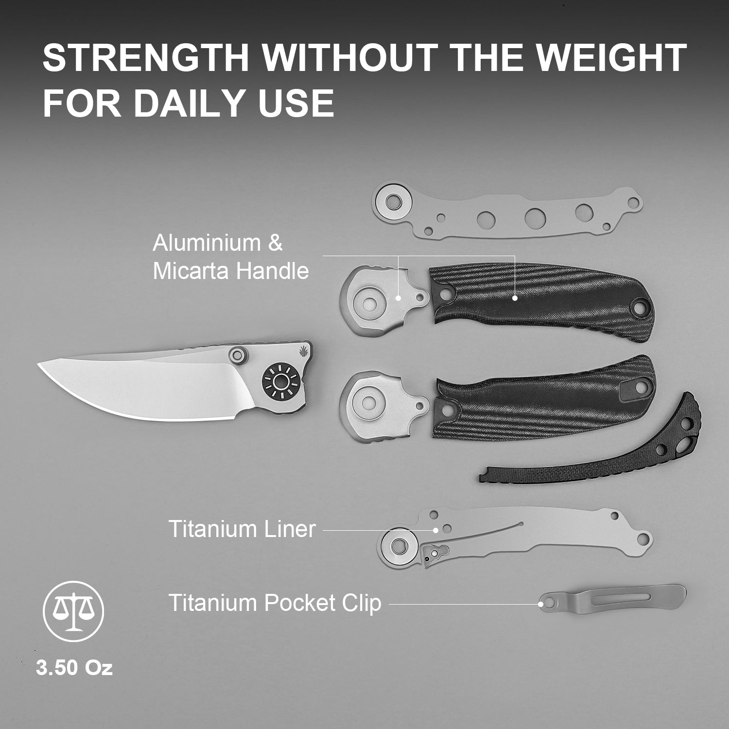 jjcostom トリガー　CREEK Kizer Cutlery X-Series NORCROSS Fixed Blade Knife 4.09