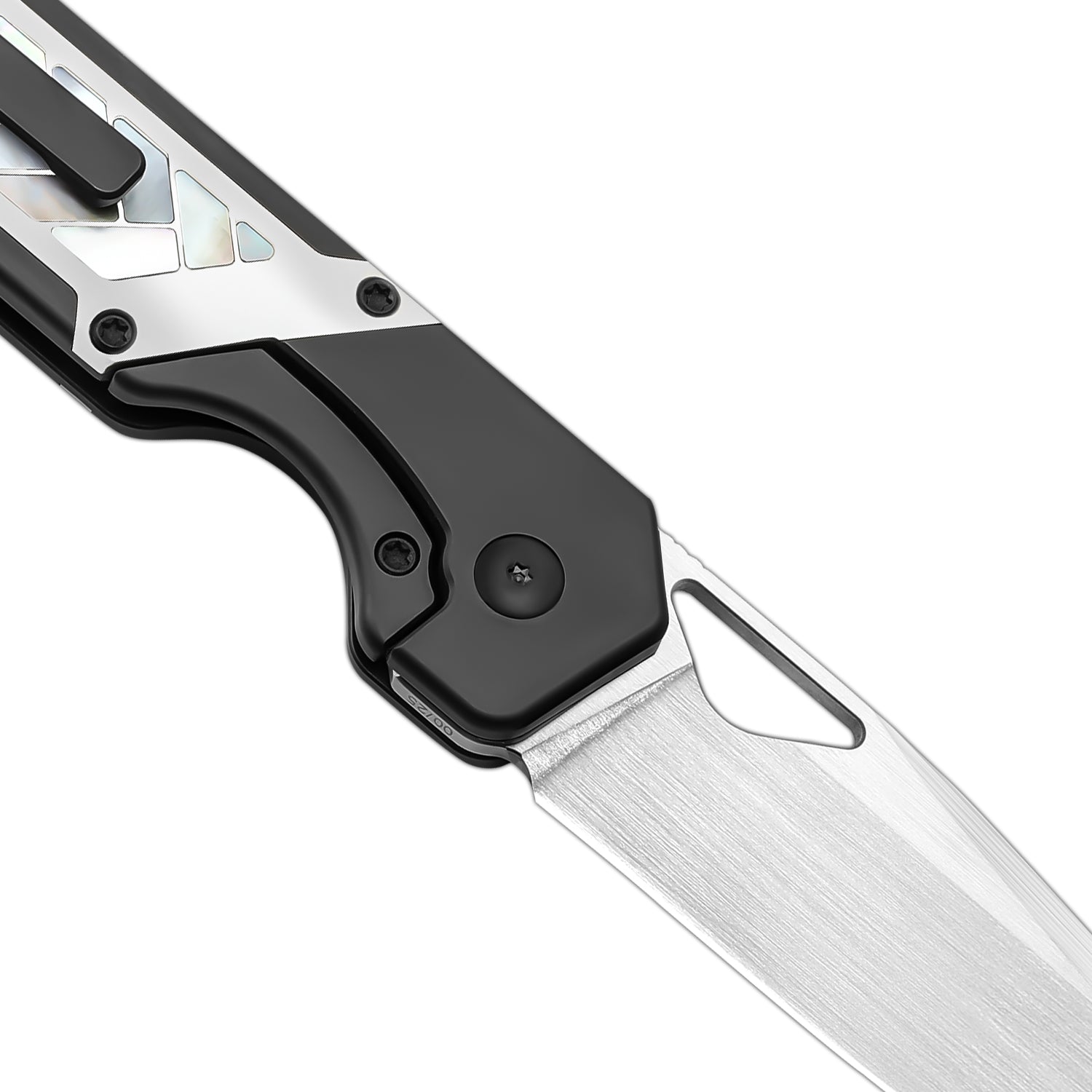 小物 Mahal kita Militaw 3.36 inch M390 Titanium & Mother of pearl Ki3634A7-Kizer