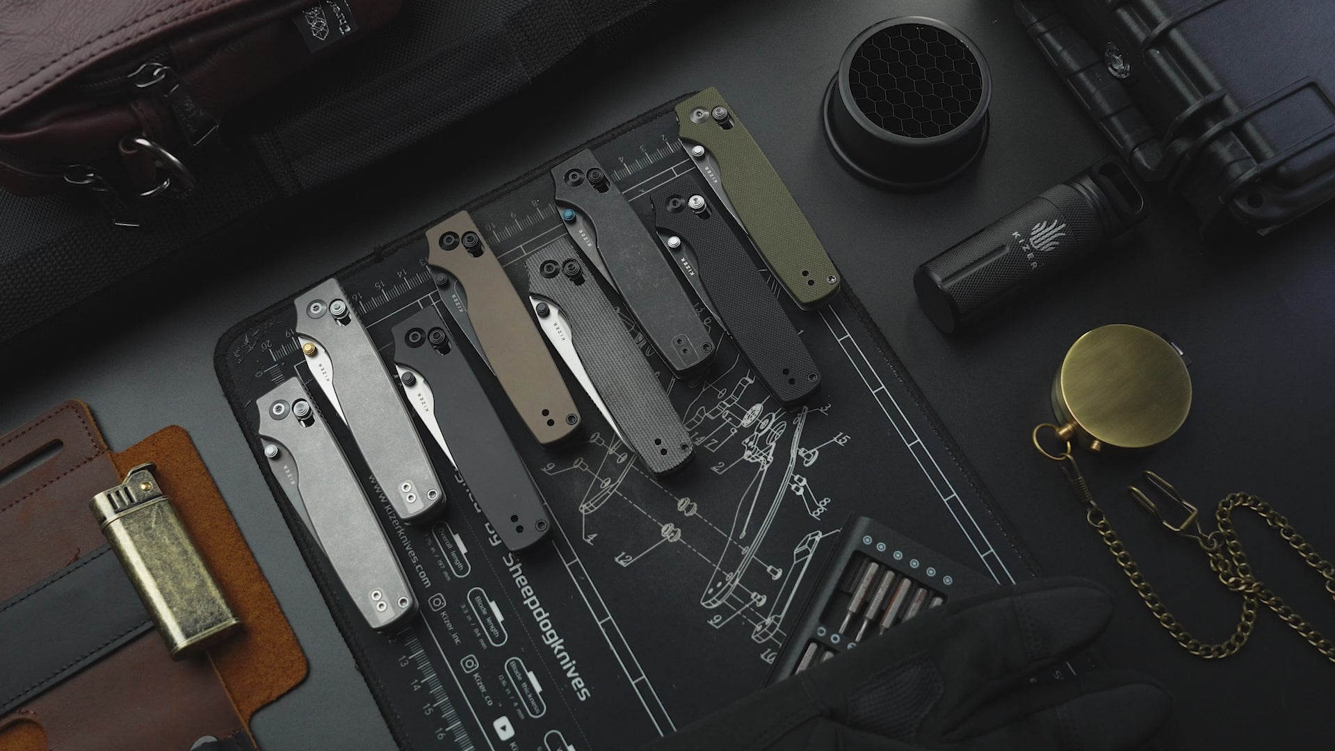 Original 2 - 3.2 inch S45VN Titanium Ki3605.2TA1-Kizer