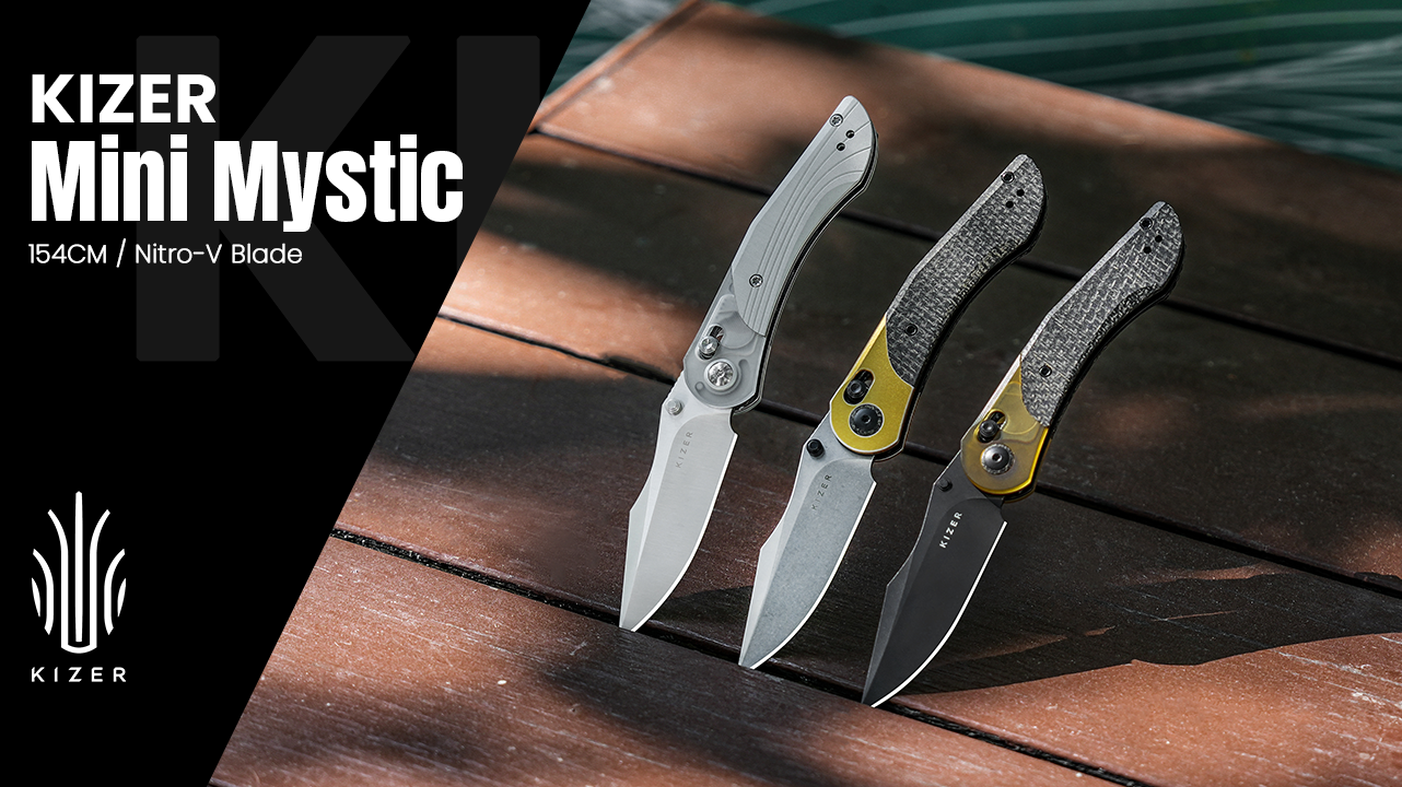 Mini Mystic | Nitro-V | Aluminum+Burlap Micarta | V3636A2