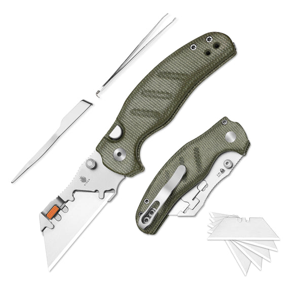 Pre-Order | Sheepdog Utility Knives | C01C Uti 2 | 5Cr15MoV | Micarta | V3488.29JNA1