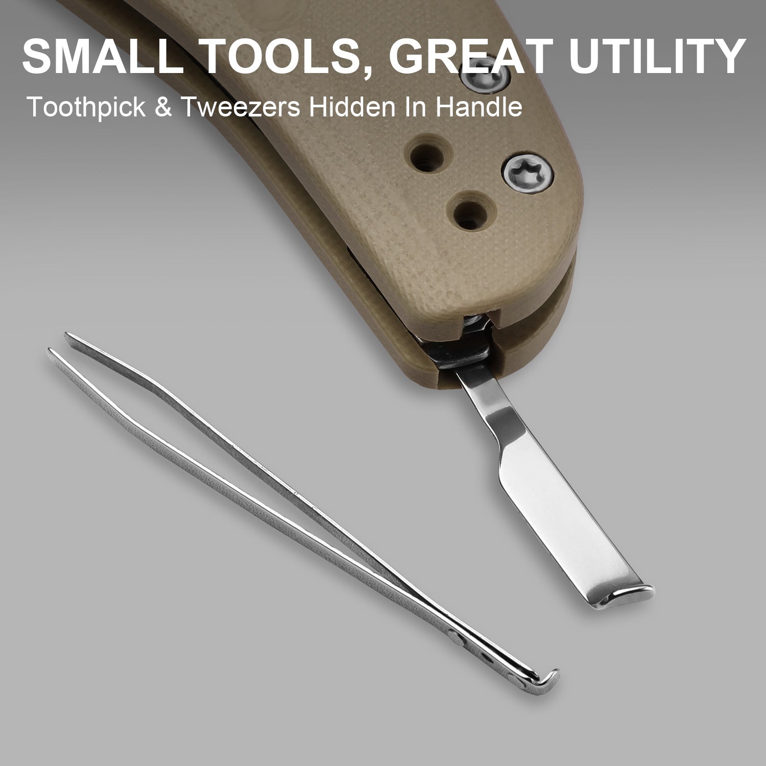 Sheepdog® Utility Knives | Kizer Button Liner Lock™ | C01C Uti 2 | 5Cr15MoV | KizerV™ 3488.29JNA2