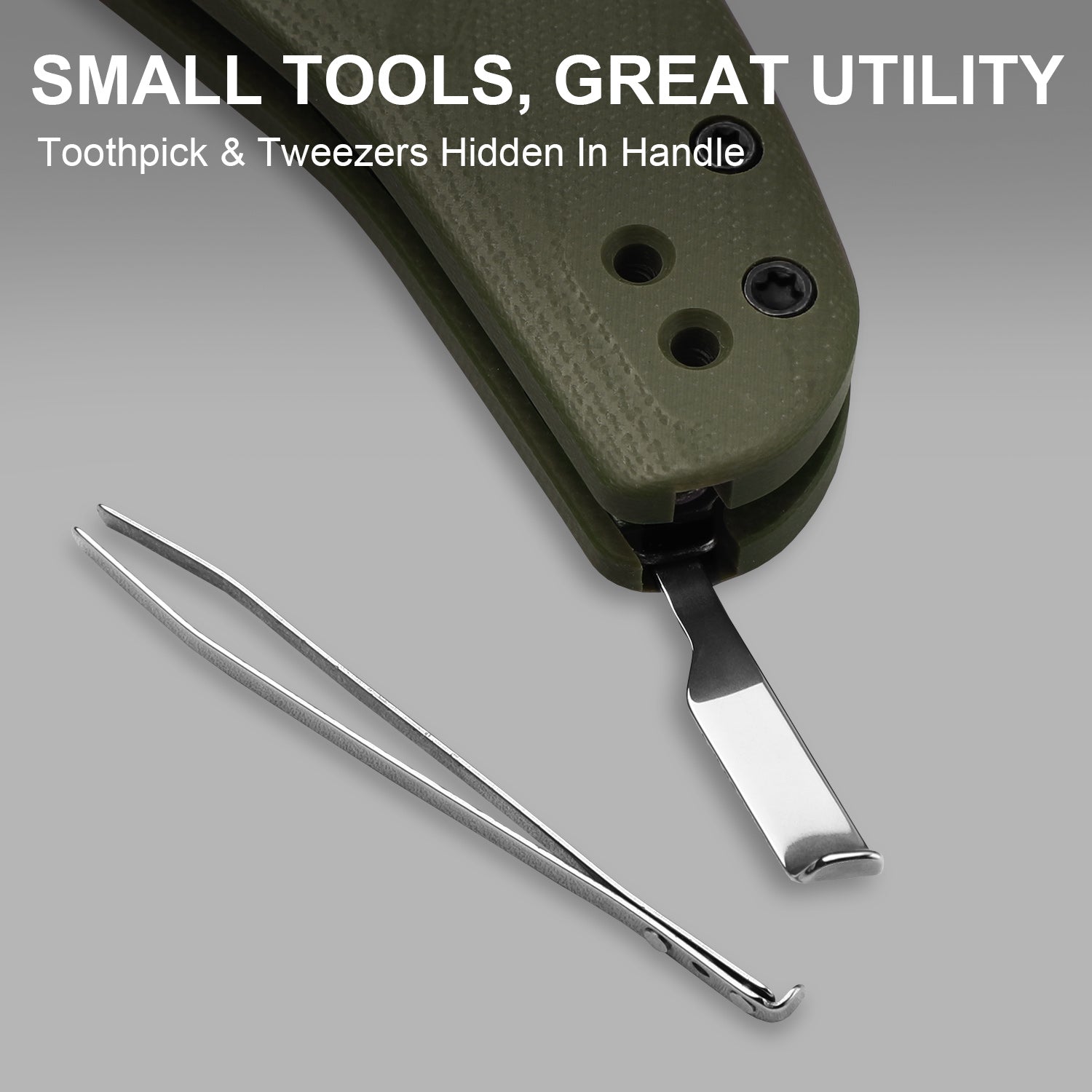 Sheepdog® Utility Knives | Kizer Button Liner Lock™ | C01C Uti 1 | 5Cr15MoV | KizerV™ 3488.29JSA2