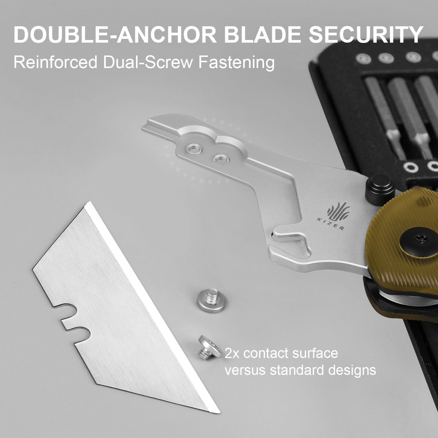 Uti BEAR 1 -2.74 inch SK5 & 5Cr15 PEI V3619JA4-Kizer