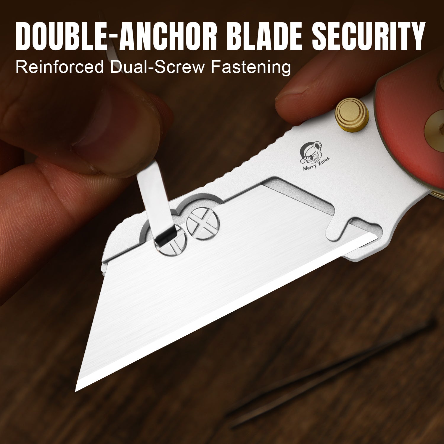 Christmas |Uti BEAR 1 | 5CR15MOV | G10 | Dropbear® Utility Knives | V3619JMC1 | Limited