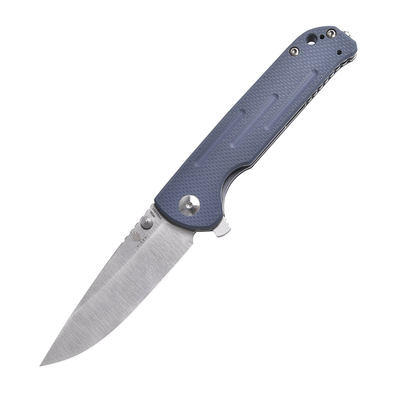 Kizer Justice G10 Demin blue V4543N1 (3.8" Sanding)