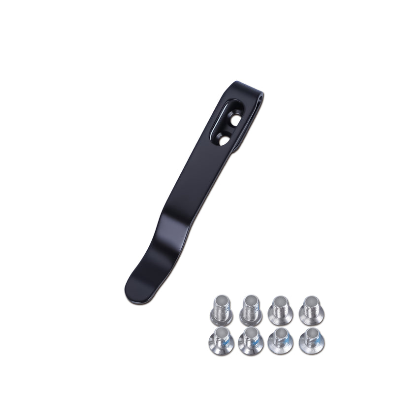 Kizer Deep Carry Pocket Clip Black Color with Screws for EDC Knife VS201