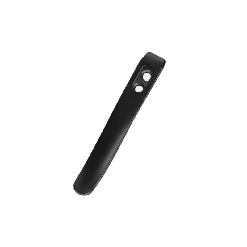 Kizer Titanium Pocket Clip with Screws for Folding Knives KS201 (Black)