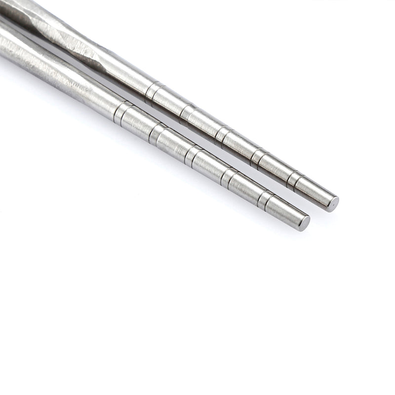 Kizer Textured Titanium Chopsticks Gray Anodized T309A1 Gray