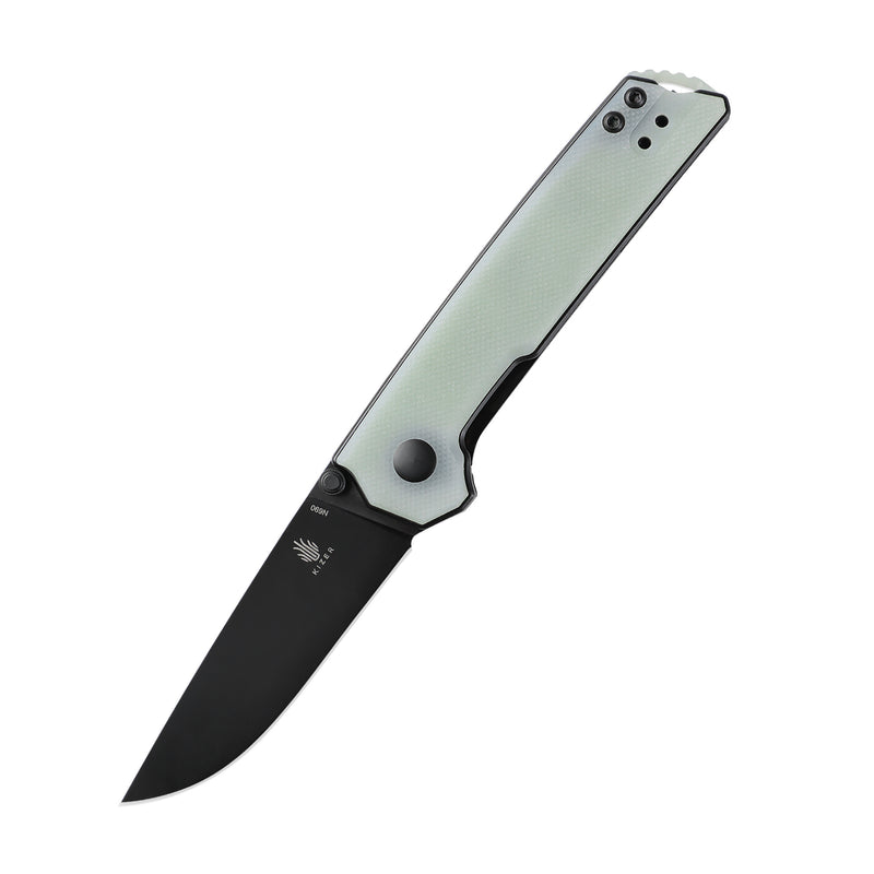 Kizer Domin Mini Liner Lock Knife G10 Natural V3516N7