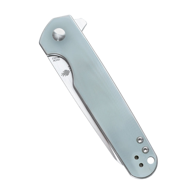 Kizer Azo LP Liner Lock Knife Transparent G-10 V3610C2