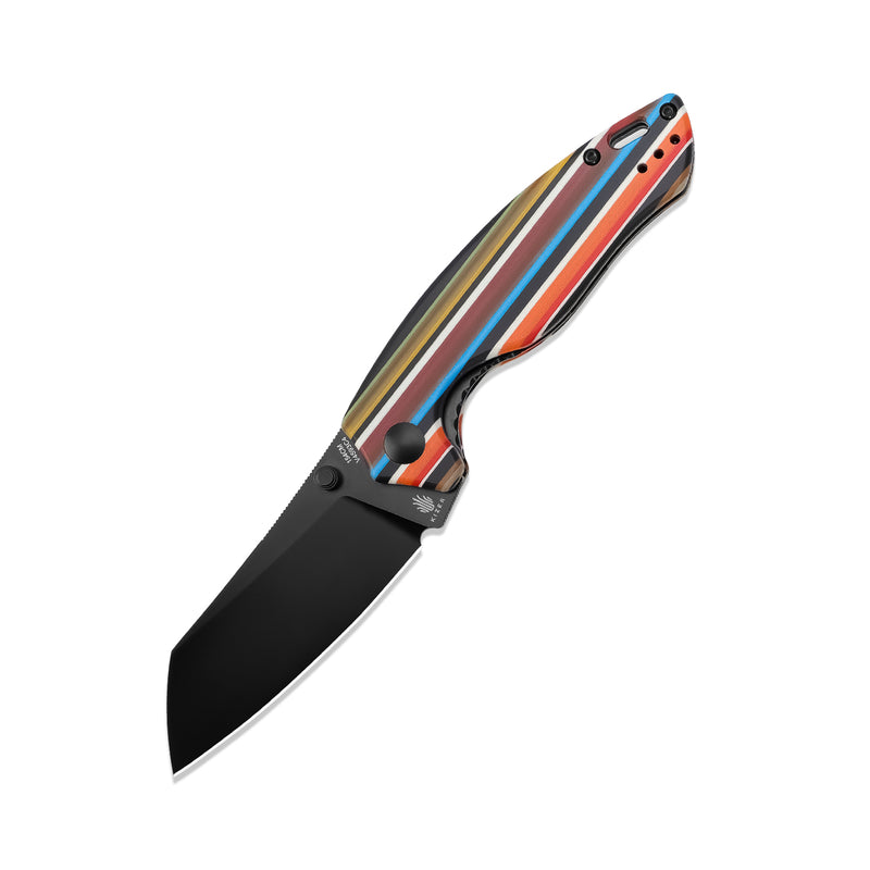 Serape Series Towser K Colorful G10 Handle Knife